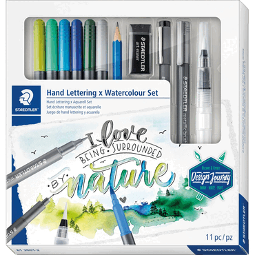 Staedtler Schreibgeräteset Mixed Set Hand Lettering x Aquarell Set Staedtler Schreibgeräteset Mixed Set Hand Lettering x Aquarell Set von Staedtler