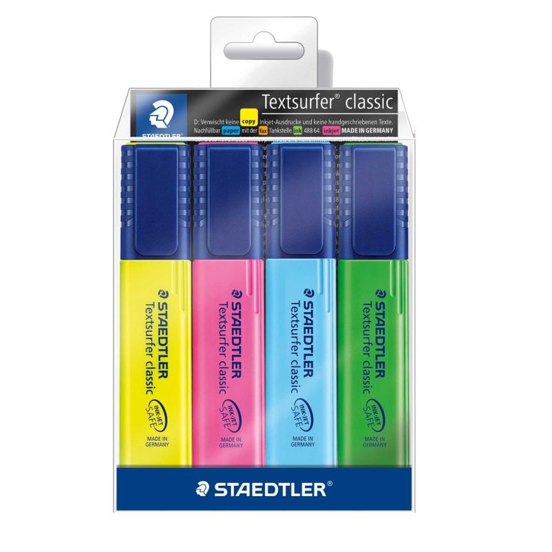 Textmarker 4er Set Textmarker 4er Set von Staedtler