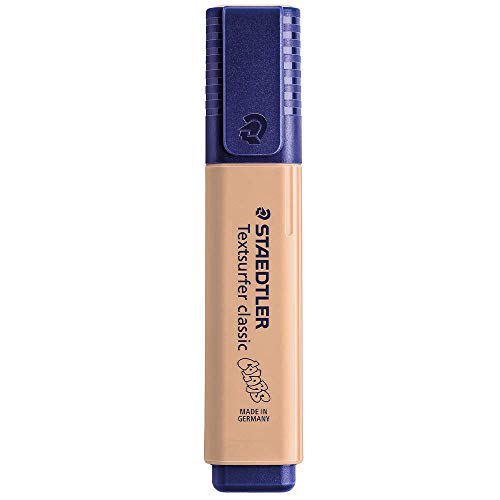 Staedtler Textmarker Textsurfer Classic Colors, Feiner Spitze, Schwarz, Marker, Buchstabendruck von STAEDTLER