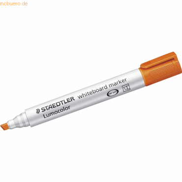 Staedtler Whiteboardmarker Lumocolor Keilspitze orange Staedtler Whiteboardmarker Lumocolor Keilspitze orange von Staedtler