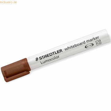 Staedtler Whiteboardmarker Lumocolor Rundspitze braun Staedtler Whiteboardmarker Lumocolor Rundspitze braun von Staedtler