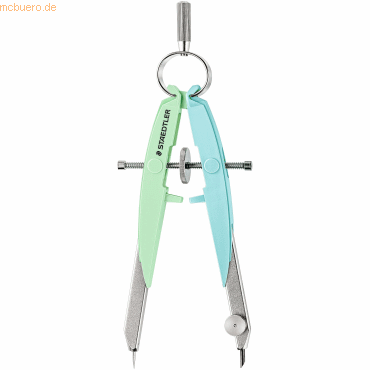 Staedtler Zirkel Mars Comfort 15,4cm pastellgrün/pastellbau Staedtler Zirkel Mars Comfort 15,4cm pastellgrün/pastellbau von Staedtler
