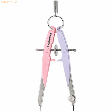 Staedtler Zirkel Mars Comfort 15,4cm pastellpink/pastelllavendel Staedtler Zirkel Mars Comfort 15,4cm pastellpink/pastelllavendel von Staedtler