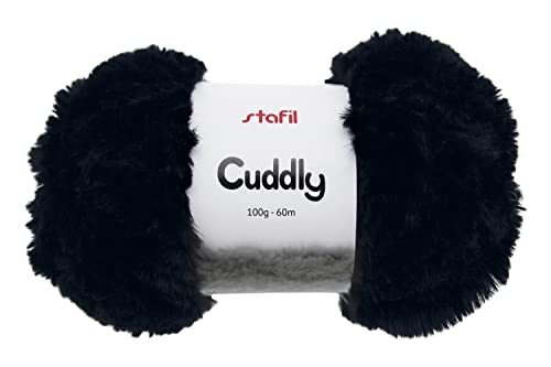 Stafil Wolle Cuddly 100g Schwarz von Stafil