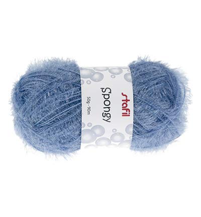 Wolle - Sponge Yarn Spongy, Blue Wolle - Sponge Yarn Spongy, Blue von Stafil