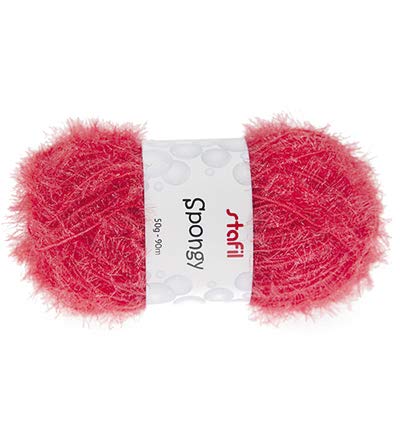 Wolle - Sponge Yarn Spongy, Pastel Red Wolle - Sponge Yarn Spongy, Pastel Red von Stafil