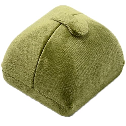 Ringschatulle Aus Samt, Schmuck-geschenkboxen Für Unterwegs, Armreif-Box, Anhänger, Halsketten-Organizer, Dunkelgrün, Schmucketui Für Geburtstag, Verlobung, Hochzeit, Jahrestag von Stakee