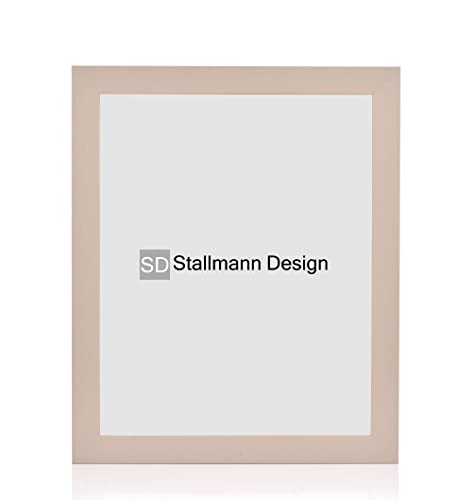 Stallmann Design Bilderrahmen 10x15 cm grau Holz mit Acrylglas Rahmen-Breite 40mm Posterrahmen Wechselrahmen von Stallmann Design