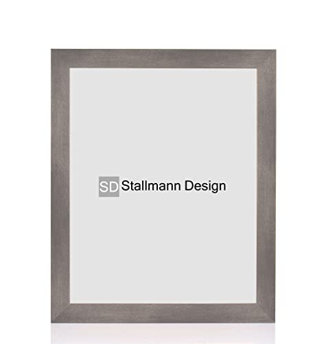 Stallmann Design Bilderrahmen 29,7x42 cm (DIN A3) stahl Holz mit Acrylglas Rahmen-Breite 40mm Posterrahmen Wechselrahmen von Stallmann Design