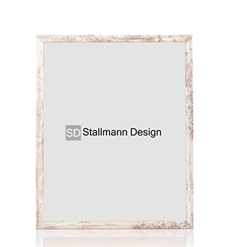 Stallmann Design Bilderrahmen 29,7x42 cm (DIN A3) vintage Holz mit Acrylglas Rahmen-Breite 20mm Posterrahmen Wechselrahmen von Stallmann Design
