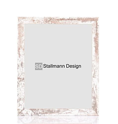 Stallmann Design Bilderrahmen 29,7x42 cm (DIN A3) vintage Holz mit Acrylglas Rahmen-Breite 40mm Posterrahmen Wechselrahmen von Stallmann Design