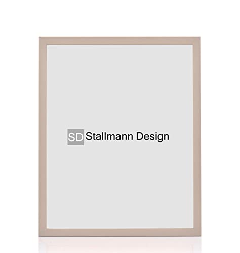 Stallmann Design Bilderrahmen 50x70 cm (PUZZLEFORMAT) grau Holz mit Acrylglas Rahmen-Breite 20mm Posterrahmen Wechselrahmen von Stallmann Design