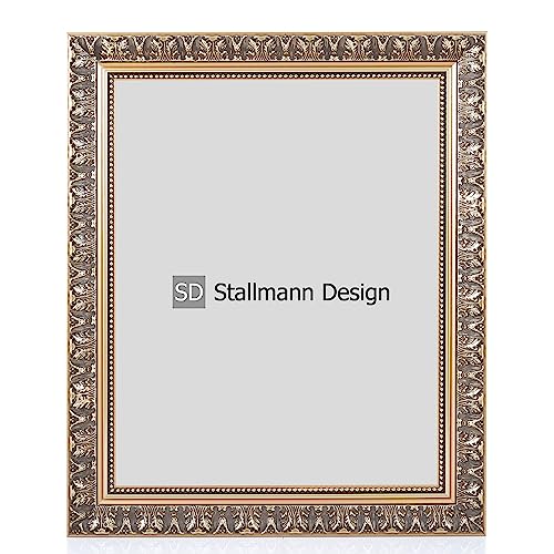 Stallmann Design Bilderrahmen Barockrahmen SWAN | 21x29,7 cm | Gold | Echtholz-Bilderrahmen antik | 80 andere Größen verfügbar | Fotorahmen aus Holz im Vintagestyle Stallmann Design Bilderrahmen Barockrahmen SWAN | 21x29,7 cm | Gold | Echtholz-Bilderrahmen antik | 80 andere Größen verfügbar | Fotorahmen aus Holz im Vintagestyle von Stallmann Design