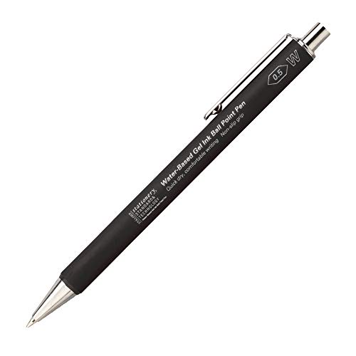 Stalogy Gel-Kugelschreiber auf Wasserbasis, 0,5 mm, Schwarz – S5210 von Stalogy