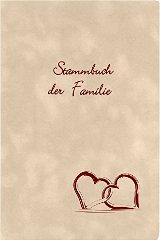 Stammbuch MAGRIT - creme, Velours, Farbprägung Braun, Stammbuchformat - für die traumhafte Hochzeit Stammbuch MAGRIT - creme, Velours, Farbprägung Braun, Stammbuchformat - für die traumhafte Hochzeit von Stammbuch der Familie