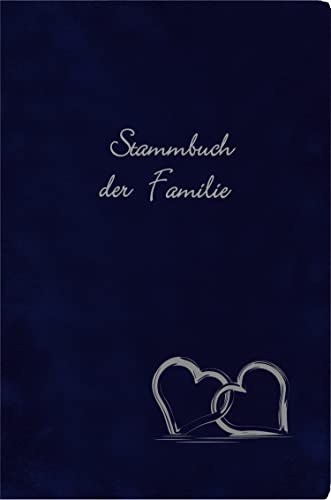 Stammbuch MAGRIT - dunkelblau, Velours, Prägung Herzen, Stammbuchformat A5 Stammbuch MAGRIT - dunkelblau, Velours, Prägung Herzen, Stammbuchformat A5 von Stammbuchverlag