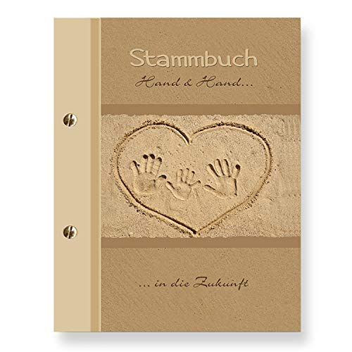 Stammbuchshop stb Hand_Kind_a4 Familienstammbuch, Beige, 31 x 24 x 1,7 cm Stammbuchshop stb Hand_Kind_a4 Familienstammbuch, Beige, 31 x 24 x 1,7 cm von Stammbuchshop
