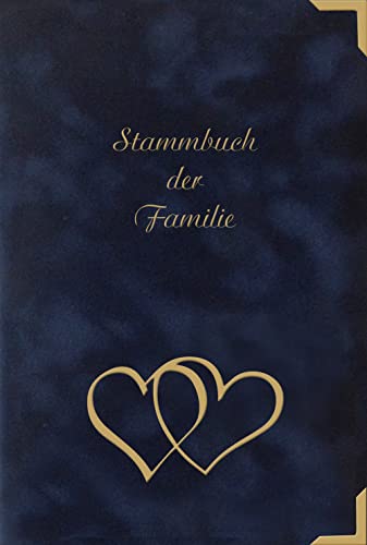 BERLIN - Stammbuch für die Hochzeit aus hochwertigen Velours - Familienstammbuch/Stammbuch der Familie mit ausfüllbarem Stammbaum - Stammbuch Standesamt - (14x21 cm) Kleiner als Stammbuch A5 von Stammbuchverlag