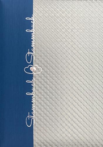 Stammbuch Janis, Metallic-Optik, glänzend, Silber/blau, Format A5+ mit Ringmechanik Stammbuch Janis, Metallic-Optik, glänzend, Silber/blau, Format A5+ mit Ringmechanik von Stammbuchverlag
