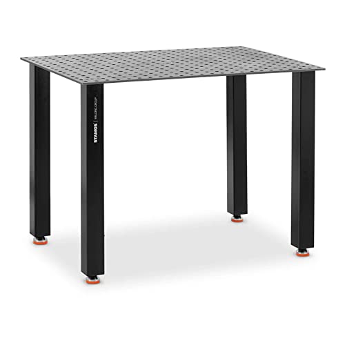 Stamos Welding Group SWG-TABLE12016PRO+ Schweißtisch 150 kg 120 x 80 cm Schweißtisch Lochplatte Lochtisch Schweißtisch höhenverstellbar, Schwarz Stamos Welding Group SWG-TABLE12016PRO+ Schweißtisch 150 kg 120 x 80 cm Schweißtisch Lochplatte Lochtisch Schweißtisch höhenverstellbar, Schwarz von Stamos Welding Group
