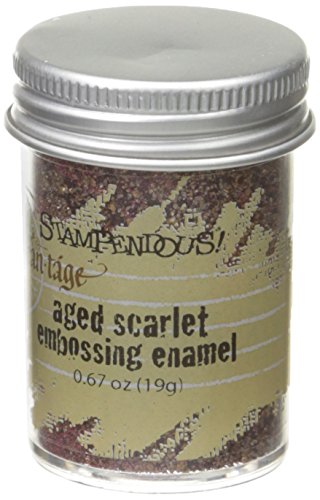 Stampendous, 0,6 oz Aged Prägung Emaille, Scarlet von Stampendous