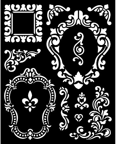 Stamperia International Dicker Schablonenrahmen Alice 20 x 25 cm Stamperia International Dicker Schablonenrahmen Alice 20 x 25 cm von Stamperia