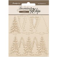 Deko-Elemente "Gear up for Christmas" - Trees von Stamperia