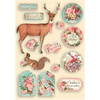 Lasercut-Motive "Christmas for you" von Stamperia