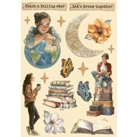 Lasercut-Motive "Secret Diary" von Stamperia