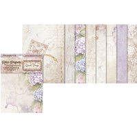 Motiv-Strohseide Backgrounds "Quiet Days" von Stamperia