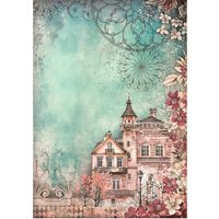 Motiv-Strohseide "Master of Magic House" Motiv-Strohseide "Master of Magic House" von Stamperia