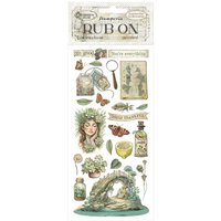 Rub On Transferfolie "Herbarium Silvae" - Bridge von Stamperia