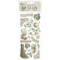 Rub On Transferfolie "Herbarium Silvae" - Tea Time Rub On Transferfolie "Herbarium Silvae" - Tea Time von Stamperia