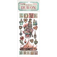 Rub On Transferfolie "Master of Magic" - Circus von Stamperia