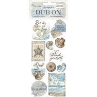 Rub On Transferfolie "Silent Sea - Shells" Rub On Transferfolie "Silent Sea - Shells" von Stamperia