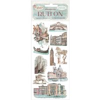 Rub On Transferfolie "Venice" - Monuments von Stamperia