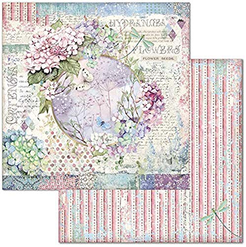 STAMPERIA SBB696 DS PAPR12 Scrapbooking Doppelseitiges Papier Garland, Mehrfarbig, 30,5x30,5 STAMPERIA SBB696 DS PAPR12 Scrapbooking Doppelseitiges Papier Garland, Mehrfarbig, 30,5x30,5 von Stamperia