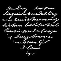 Schablone "Family - Heart with writing" von Stamperia