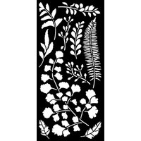 Schablone "Herbarium Silvae - Leaves" von Stamperia