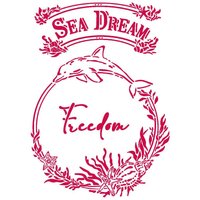 Schablone "Sea Dream" von Stamperia