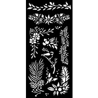 Schablone "The Owl's House - Pine Cones" Schablone "The Owl's House - Pine Cones" von Stamperia