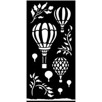 Schablone "Timeless - Air Balloons" von Stamperia