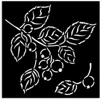 Schablone "Whispering Woods - Berries" Schablone "Whispering Woods - Berries" von Stamperia