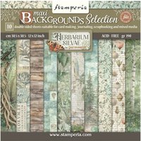 Scrapbook-Block "Herbarium Silvae Backgrounds" von Stamperia
