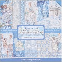 Scrapbook-Block "Winter Tales" von Blau