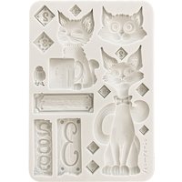 Silikonform A5 "Furry Friends - Cats" Silikonform A5 "Furry Friends - Cats" von Stamperia