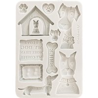 Silikonform A5 "Furry Friends - Dogs" Silikonform A5 "Furry Friends - Dogs" von Stamperia