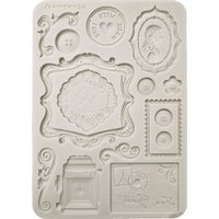 Silikonform A5 "Quiet Days - Plates" Silikonform A5 "Quiet Days - Plates" von Stamperia