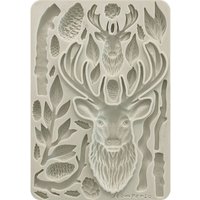 Silikonform A5 "The Owl's House - Deer" Silikonform A5 "The Owl's House - Deer" von Stamperia