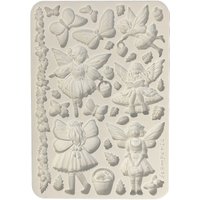 Silikonform A5 "Whispering Wood - Fairies" von Stamperia